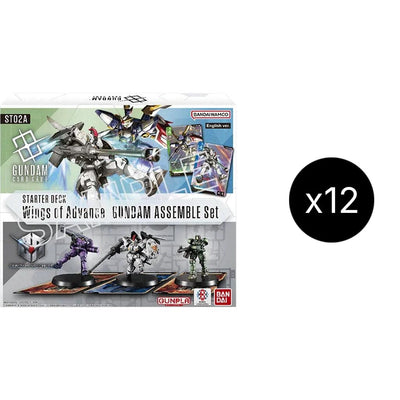 Starter Deck 02: Wings of Advance - Gundam Assemble Starter Set Display Case