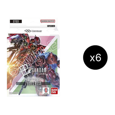 Starter Deck 03: Zeon's Rush Display