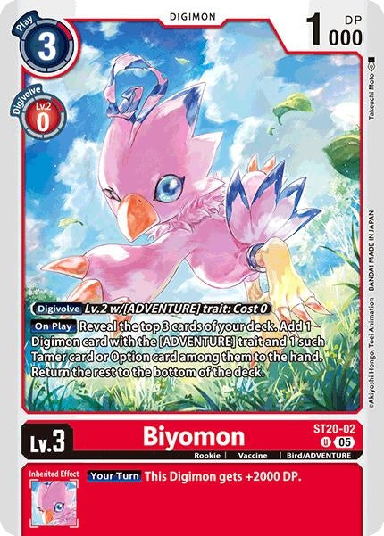 Image for Biyomon (ST20-02 U) (ST-20) - Digimon Card Game