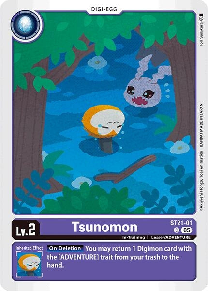Image for Tsunomon (ST21-01 C) (ST-21) - Digimon Card Game