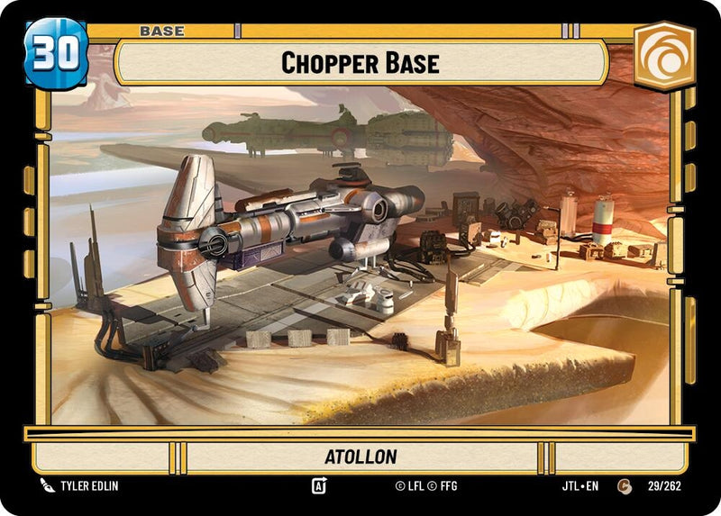 Chopper Base // Shield (029/262 // T04/T04) [Jump to Lightspeed]