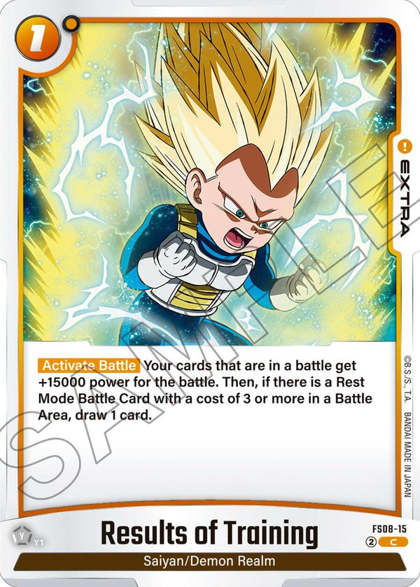 Results of Training [Starter Deck: Vegeta (Mini) Super Saiyan 3]