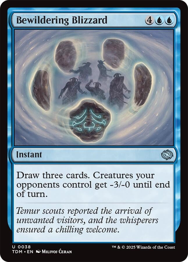 Image for Bewildering Blizzard (38) (TDM) - Magic: The Gathering