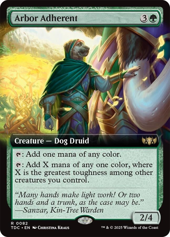 Arbor Adherent (Extended Art) (82) (TDC)