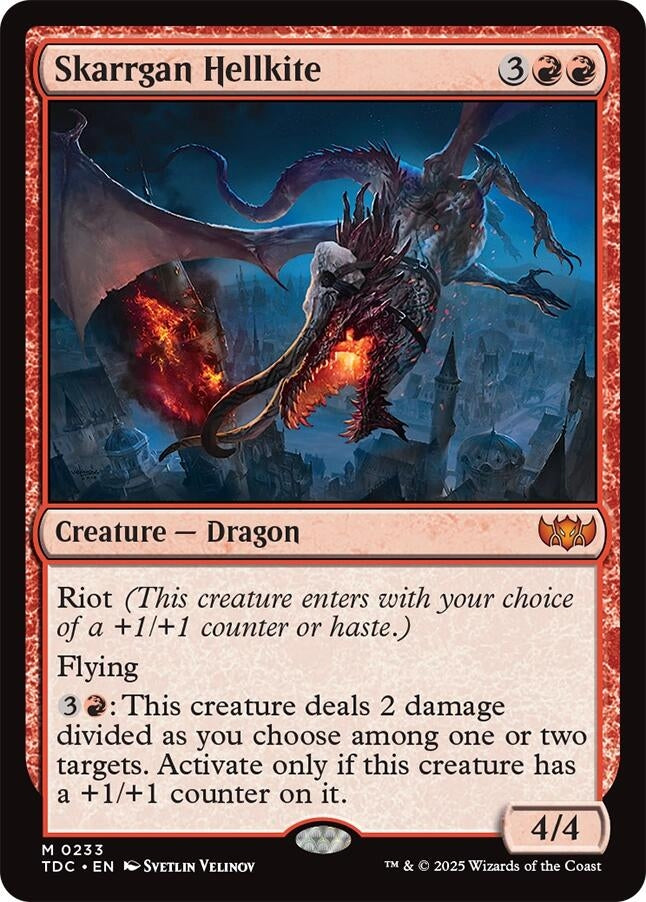 Image for Skarrgan Hellkite (233) - Magic: The Gathering