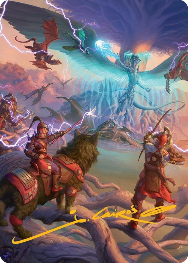 Image for All-Out Assault Art Card (50/54) (Gold-Stamped Signature) (50) - Magic: The Gathering