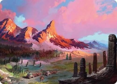 Image for Rugged Highlands Art Card (29/54) (29) - Magic: The Gathering