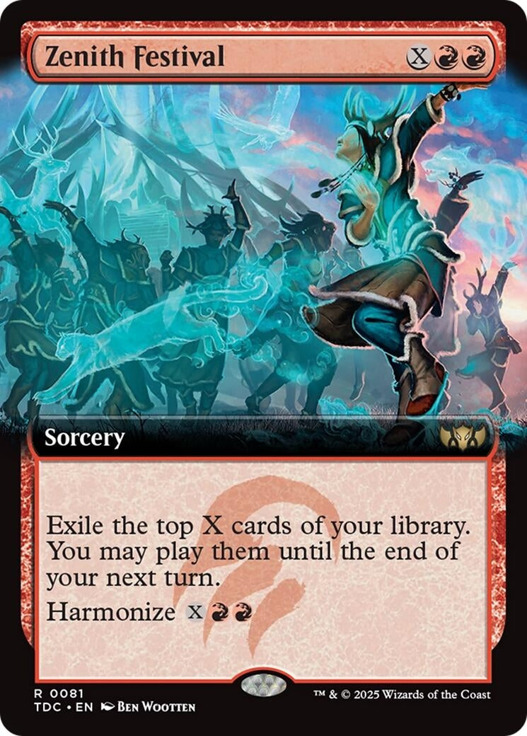 Image for Zenith Festival (Extended Art) (81) - Magic: The Gathering