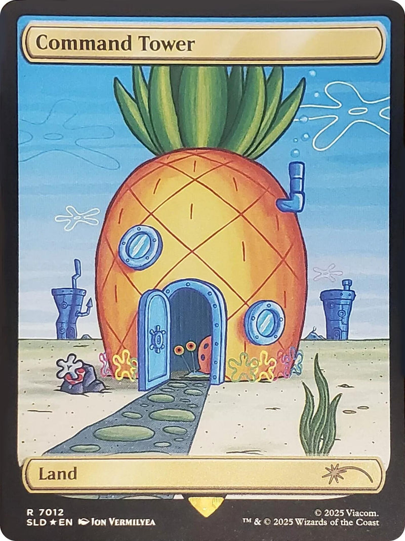 Image for Command Tower (7012) (Rainbow Foil) (7012) (SLD) - Magic: The Gathering