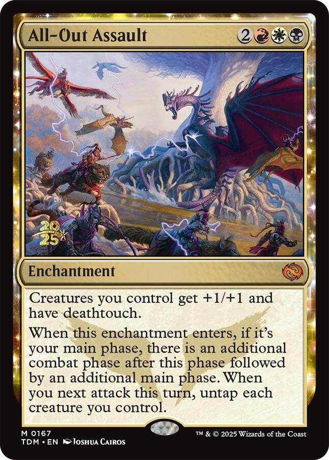 Image for All-Out Assault (167) (PRE) - Magic: The Gathering