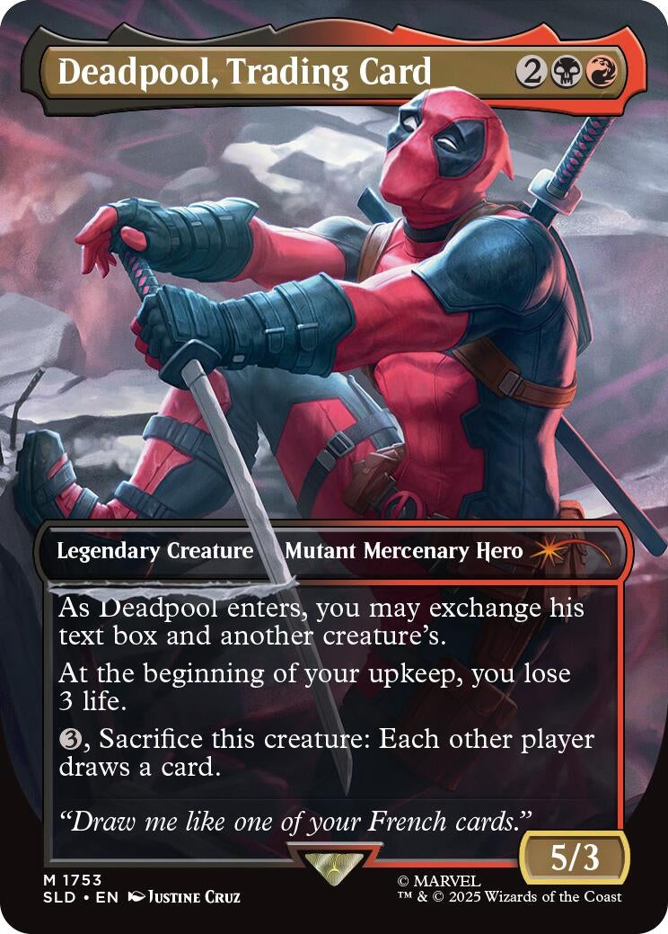 Deadpool, Trading Card (1753) (SLD)