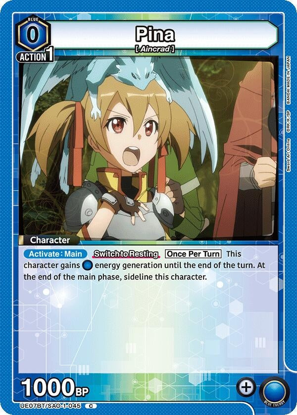 Image for Pina (UE07BT/SAO-1-045) (UE07BT) - Union Arena