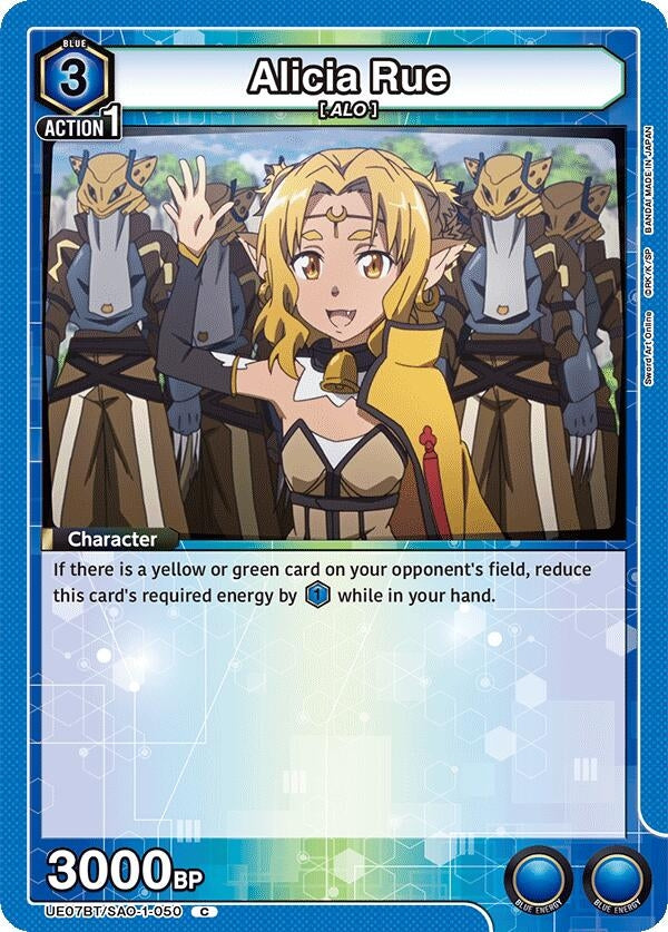 Image for Alicia Rue (UE07BT/SAO-1-050) (UE07BT) - Union Arena