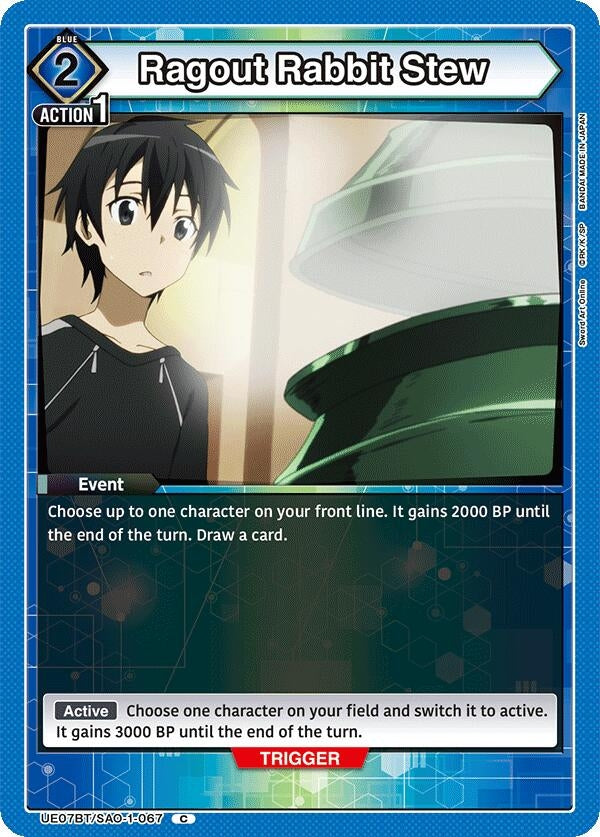 Image for Ragout Rabbit Stew (UE07BT/SAO-1-067) (UE07BT) - Union Arena