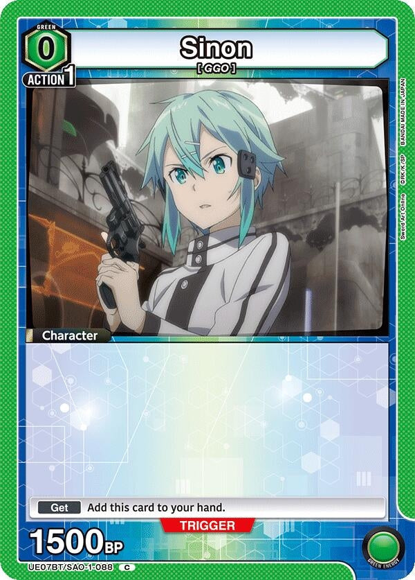 Image for Sinon (088) (UE07BT/SAO-1-088) (UE07BT) - Union Arena