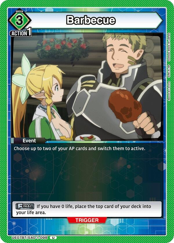 Image for Barbecue (UE07BT/SAO-1-098) (UE07BT) - Union Arena