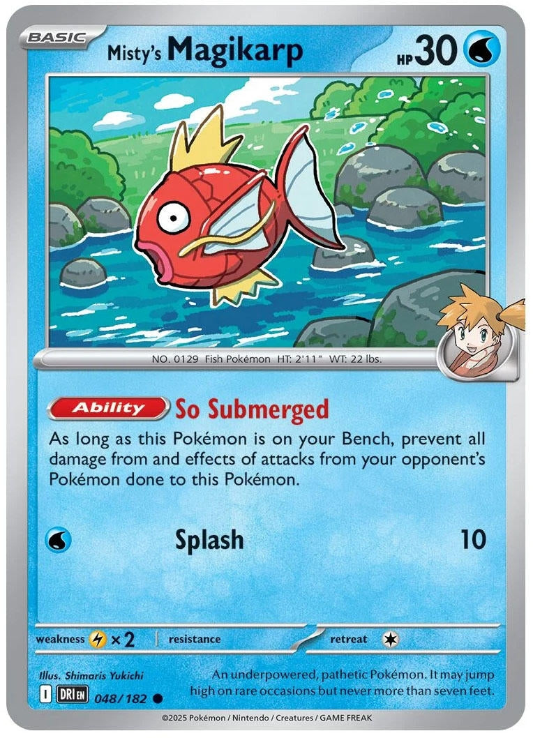 Image for Misty's Magikarp (048/182) (DRI) - Pokemon