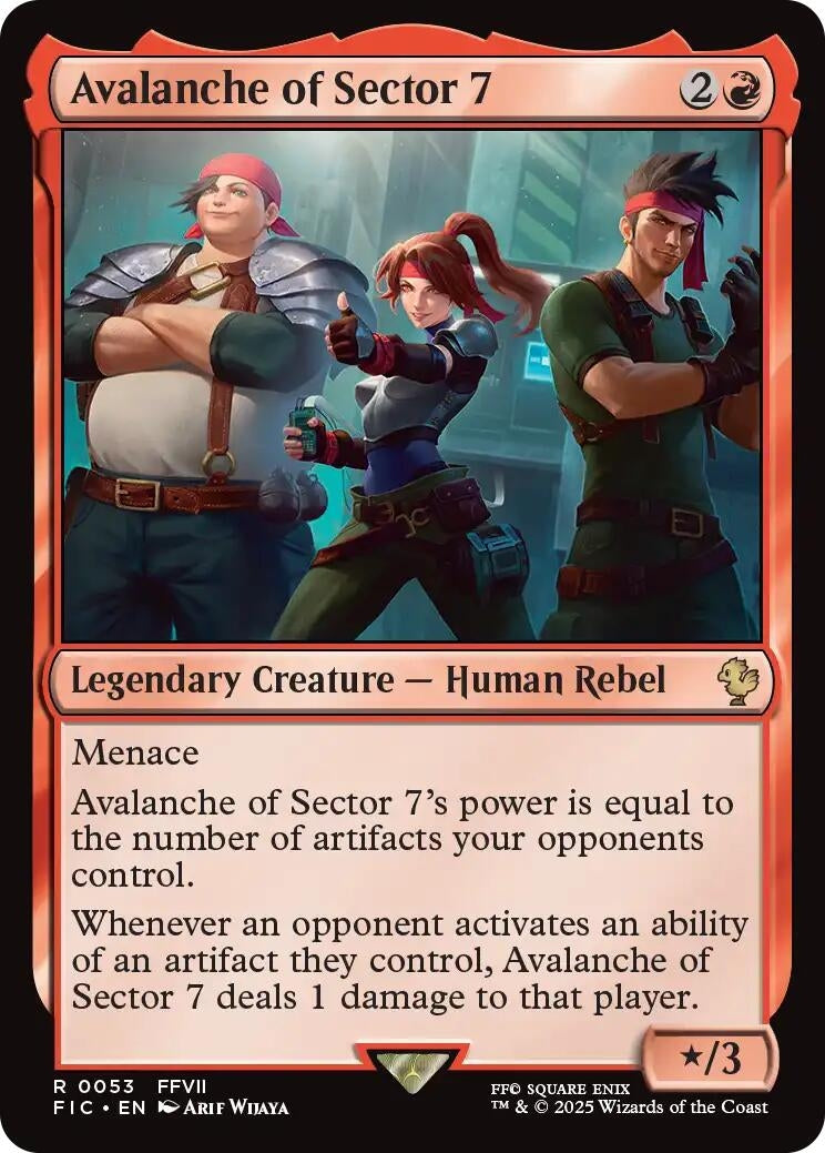 Image for Avalanche of Sector 7 (53) - Magic: The Gathering