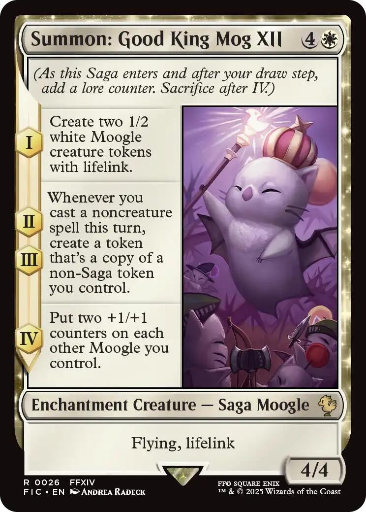 Summon: Good King Mog XII (26) (FIC)