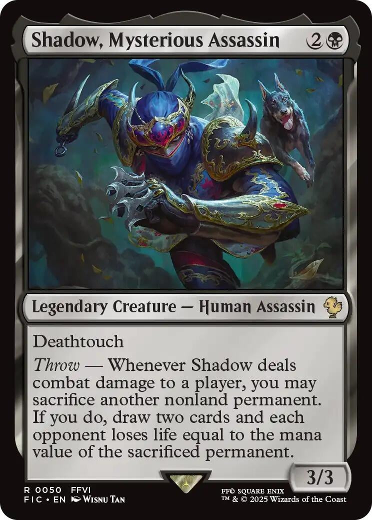 Shadow, Mysterious Assassin (50) (FIC)