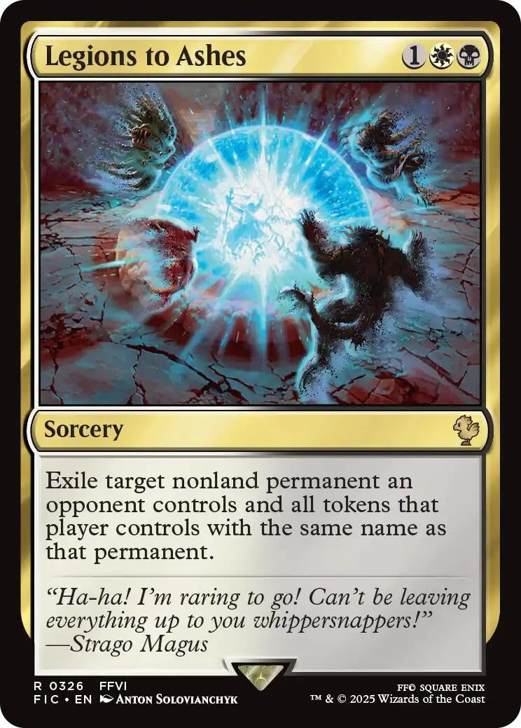 Image for Legions to Ashes (326) - Magic: The Gathering
