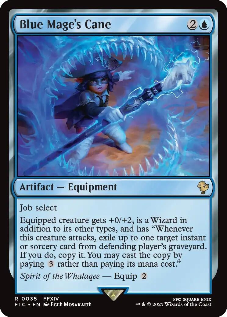 Image for Blue Mage's Cane (35) - Magic: The Gathering