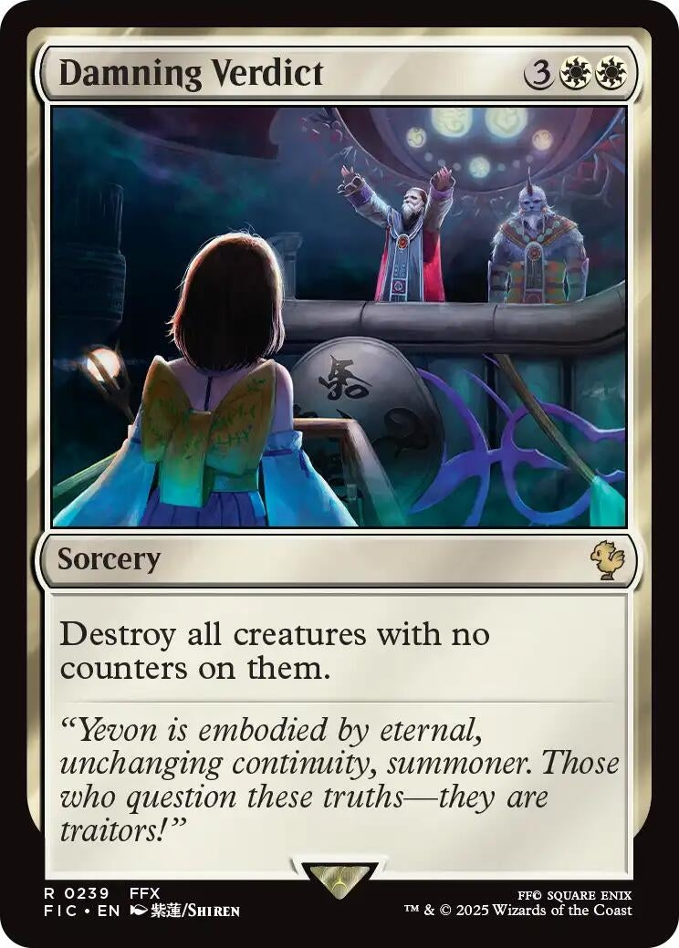 Image for Damning Verdict (239) - Magic: The Gathering