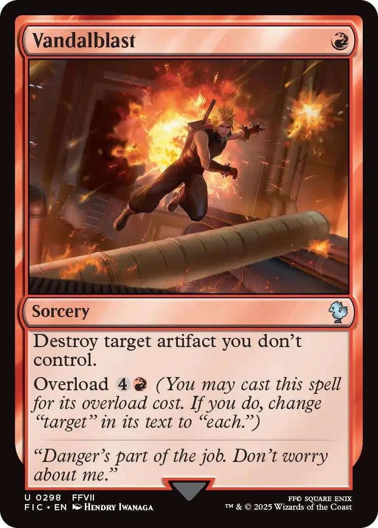 Image for Vandalblast (298) - Magic: The Gathering