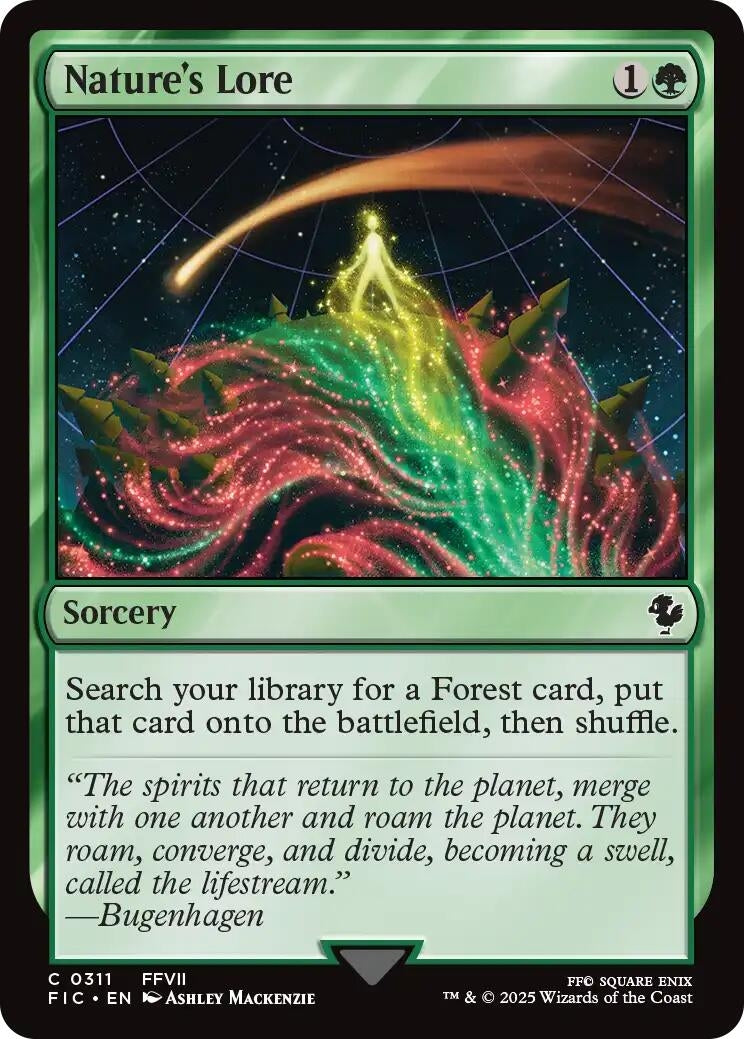 Image for Nature's Lore (311) - Magic: The Gathering