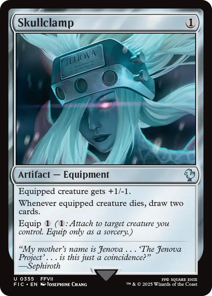 Image for Skullclamp (355) - Magic: The Gathering