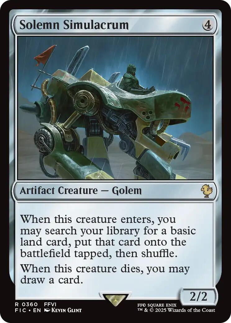 Image for Solemn Simulacrum (360) - Magic: The Gathering