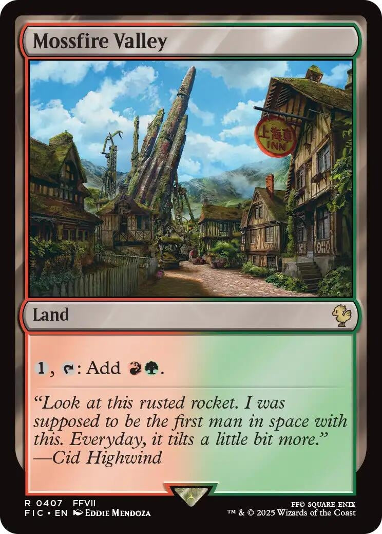 Image for Mossfire Valley (407) - Magic: The Gathering