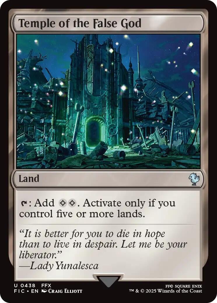 Image for Temple of the False God (438) - Magic: The Gathering