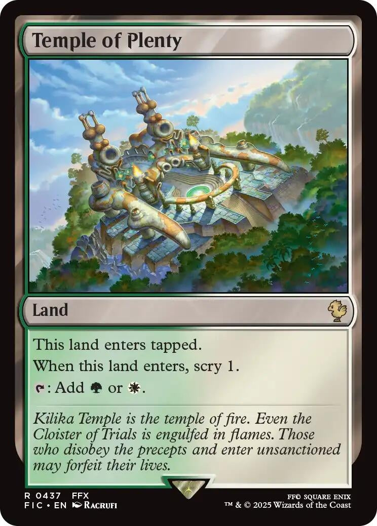 Image for Temple of Plenty (437) - Magic: The Gathering