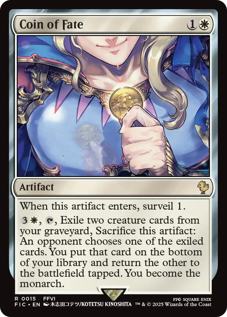 Image for Coin of Fate (15) - Magic: The Gathering