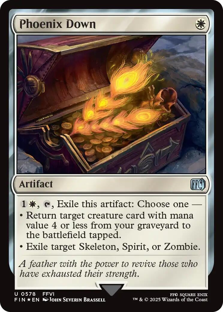Image for Phoenix Down (Surge Foil) (578) (FIN) - Magic: The Gathering