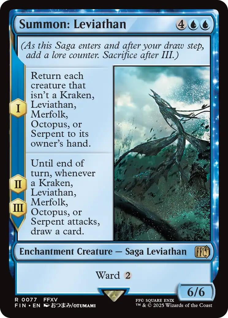 Image for Summon: Leviathan (77) (FIN) - Magic: The Gathering