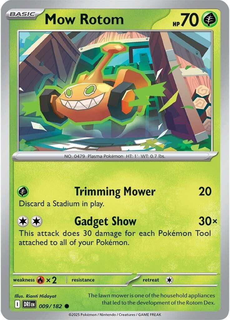 Mow Rotom (009/182) (DRI)