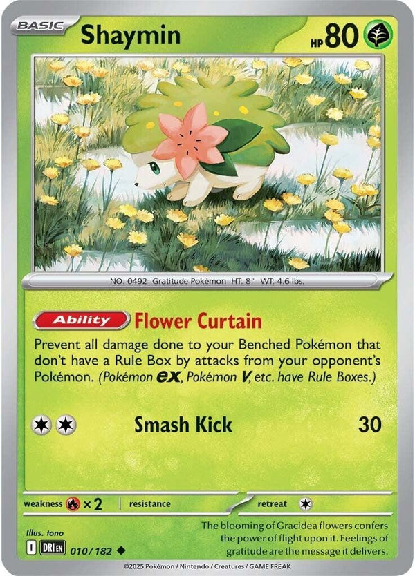 Shaymin (010/182) (DRI)