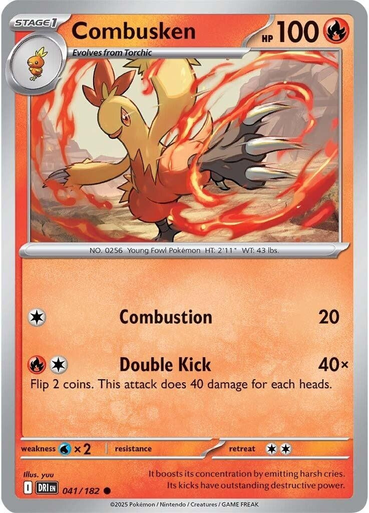Combusken (041/182) (DRI)