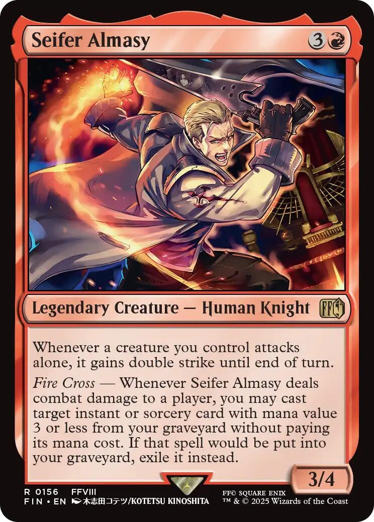 Image for Seifer Almasy (156) (FIN) - Magic: The Gathering