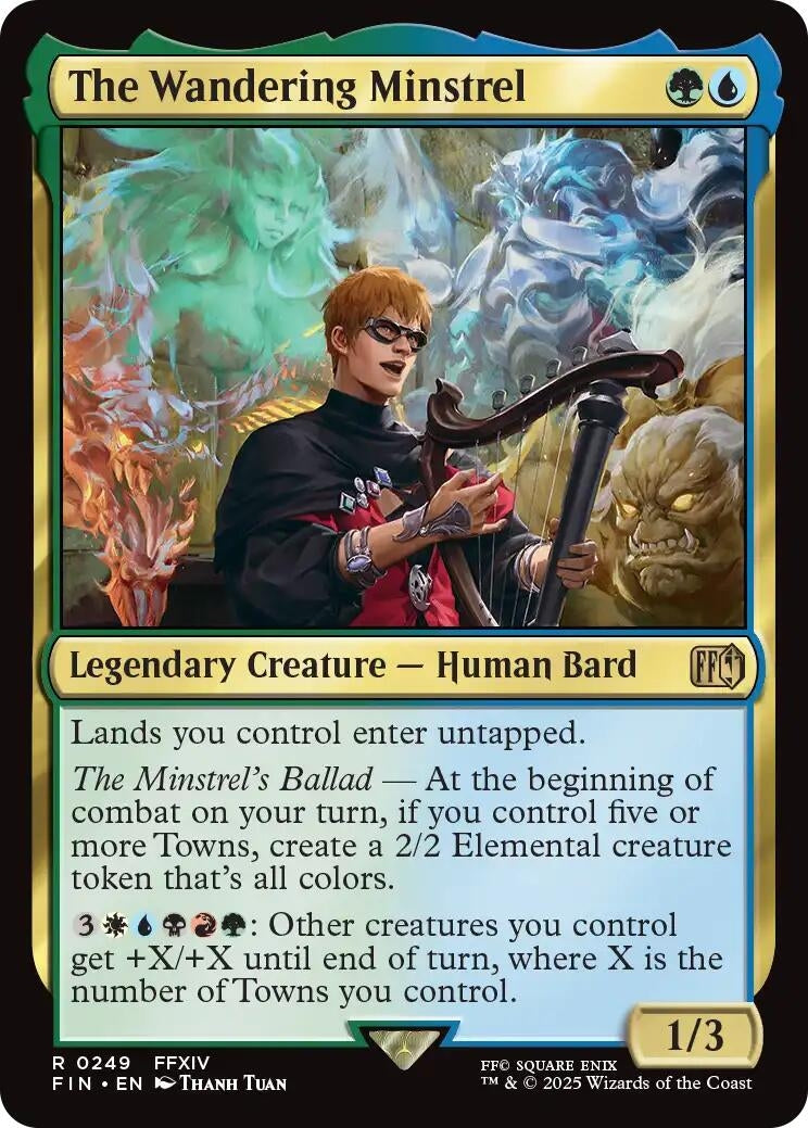 Image for The Wandering Minstrel (249) (FIN) - Magic: The Gathering
