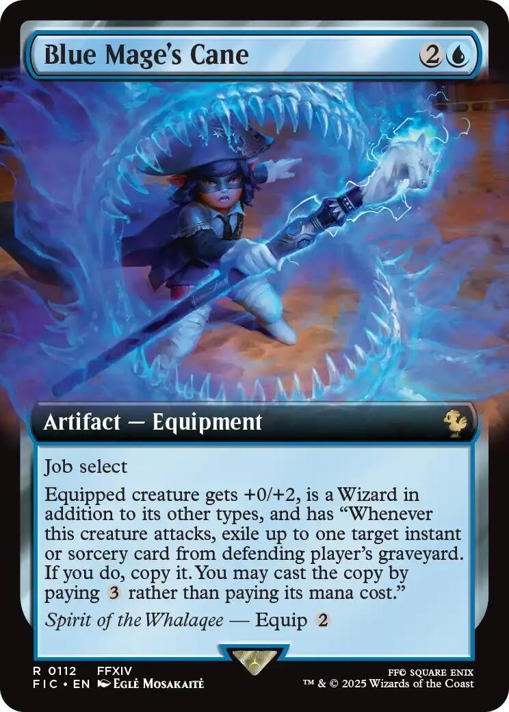 Blue Mage's Cane (Extended Art) (112) (FIC)