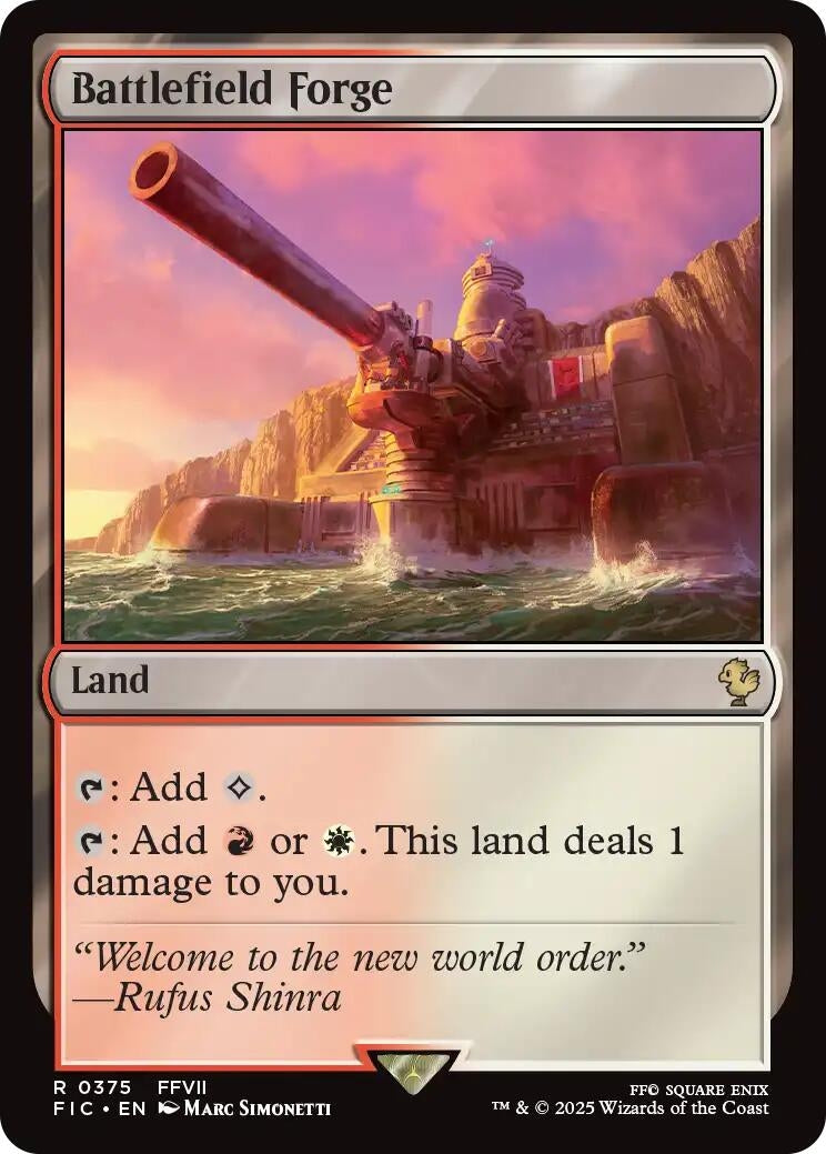 Battlefield Forge (Surge Foil) (375) (FIC)