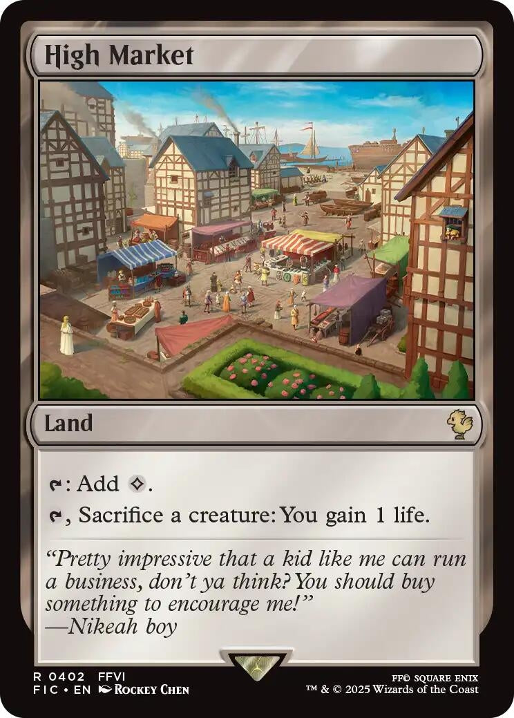 Image for High Market (Surge Foil) (402) - Magic: The Gathering
