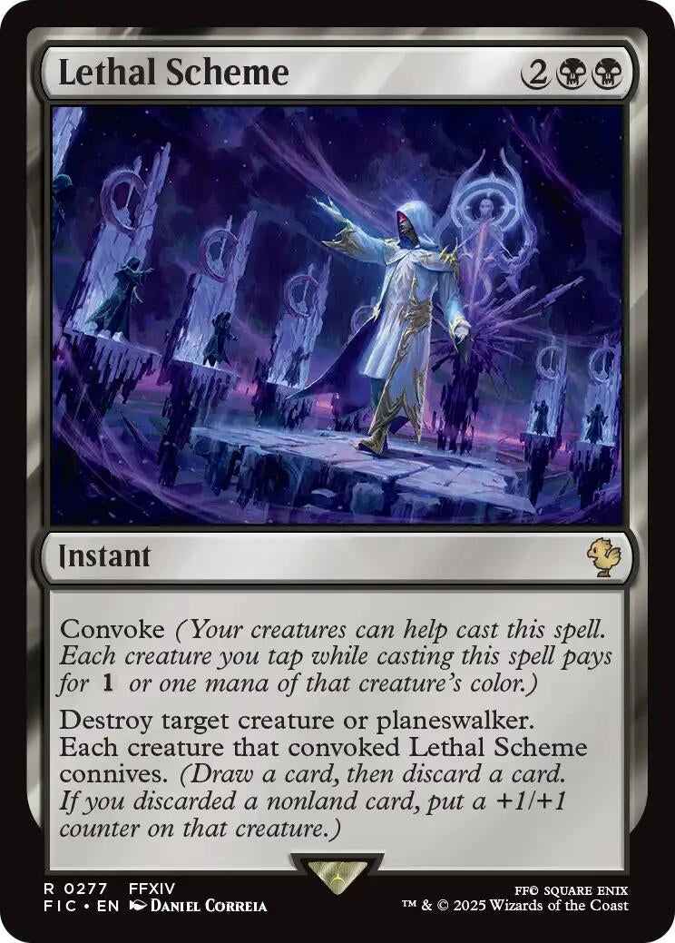 Image for Lethal Scheme (Surge Foil) (277) - Magic: The Gathering