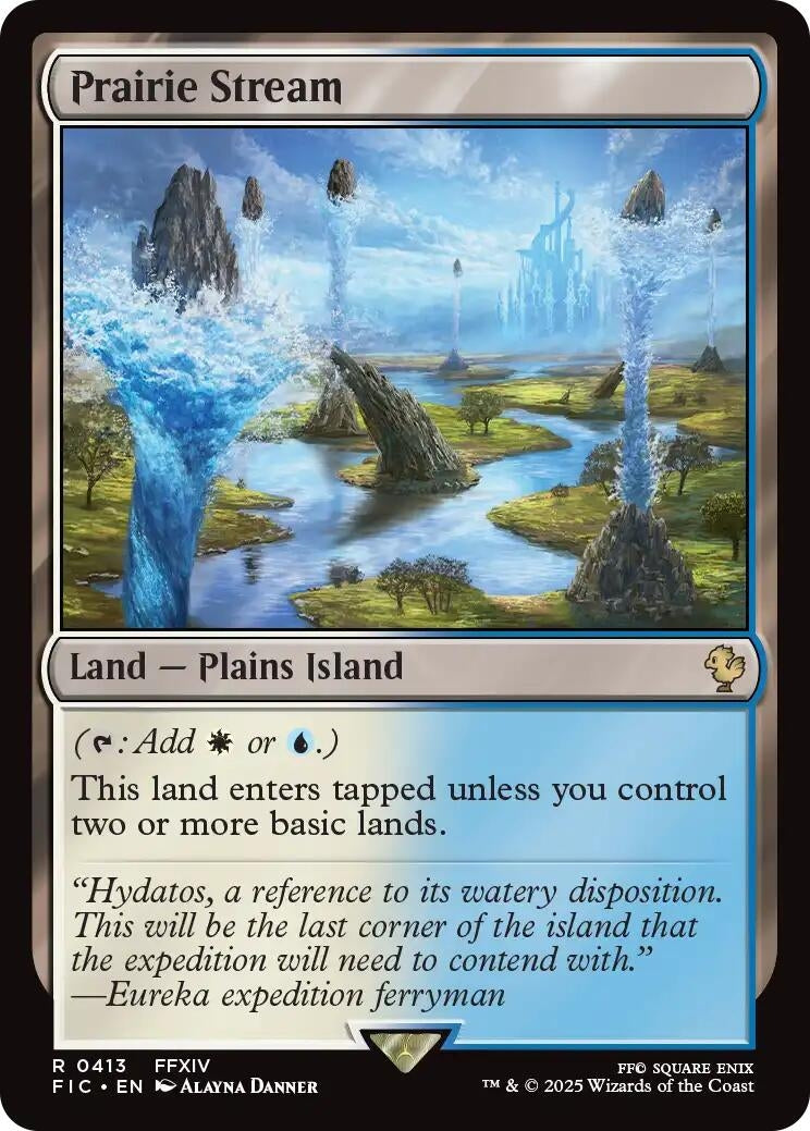 Image for Prairie Stream (Surge Foil) (413) - Magic: The Gathering