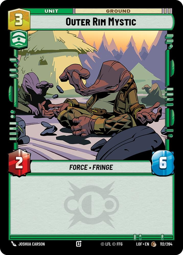 Outer Rim Mystic (112/264) (Legends of the Force) (LOF)