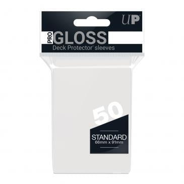 PRO-Gloss Standard Deck Protectors - Clear (50-Pack) (Modern Logo)