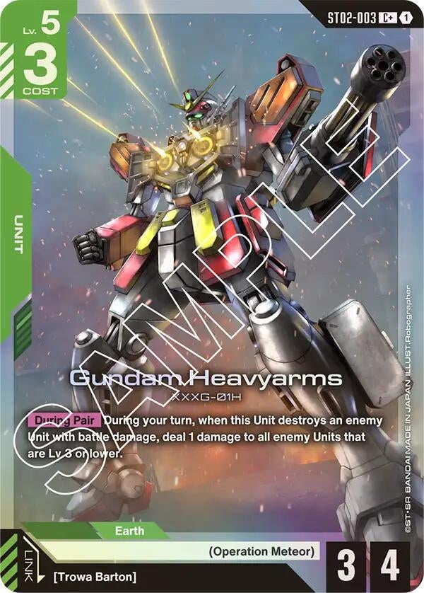 Gundam Heavyarms (C+) (ST02-003) (ST02)